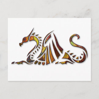 Carte Postale Dragon de rouille