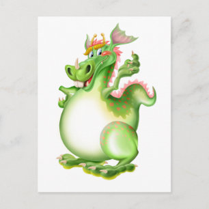 Carte Postale Dragon, Drachen, dragão, dragón,