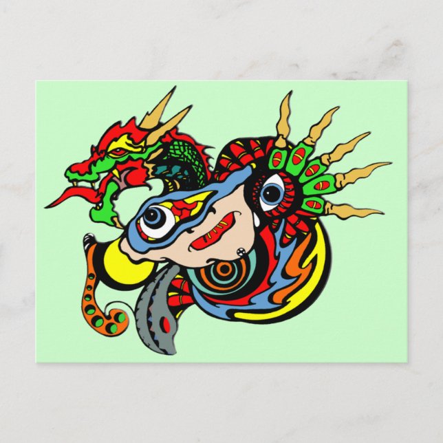 Carte Postale Dragon Dreams (Devant)