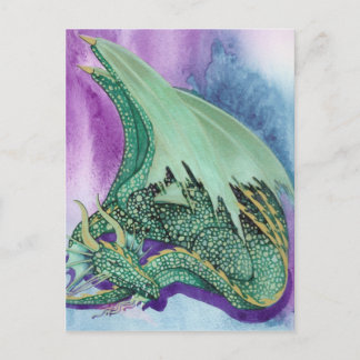 Carte Postale dragon endormi