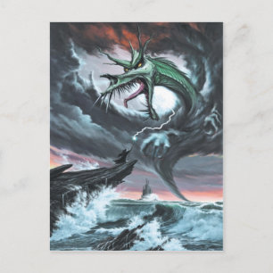 Carte postale Dragon Storm