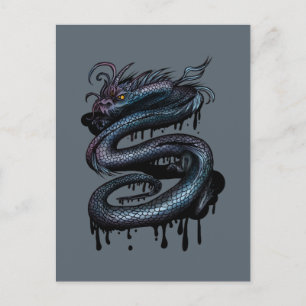 Carte Postale Dragon Swirl