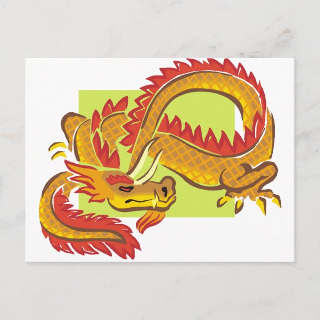 Carte Postale Dragon Warrior 5 (Devant)