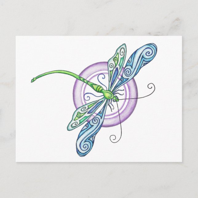 Carte Postale Dragonfly (Devant)