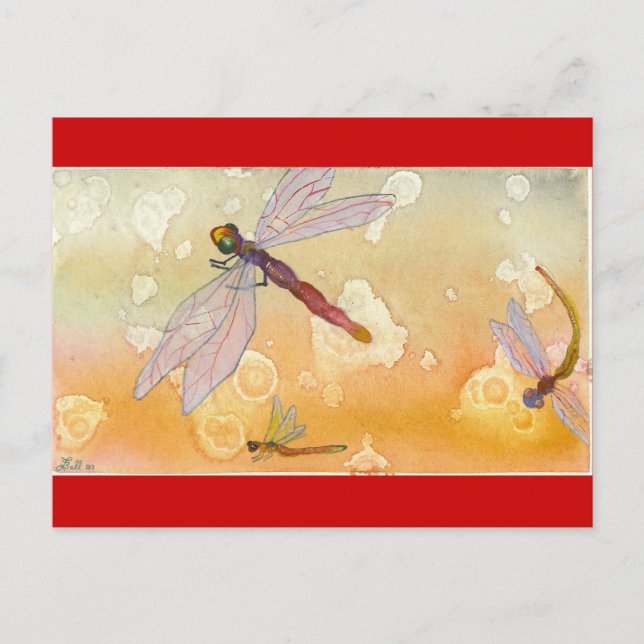 Carte Postale "Dragons communs" (Devant)