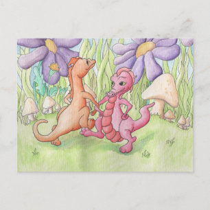 Carte Postale Dragons de danse