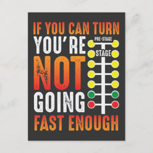 Carte Postale Dragster Dire Race Car Driver Skill Drag Racing