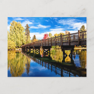 Carte postale Drake Park Mirror Pond Bend Oregon