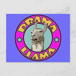Carte Postale Drama Llama,