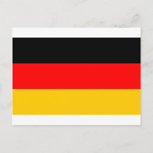 Carte Postale Drapeau allemand Oktoberfest Allemagne