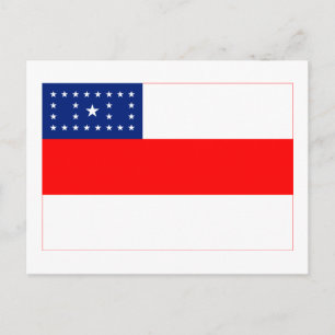 Carte Postale Drapeau Amazonas, Brésil