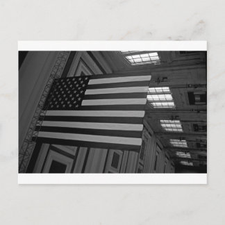 Carte Postale Drapeau américain à Union Station