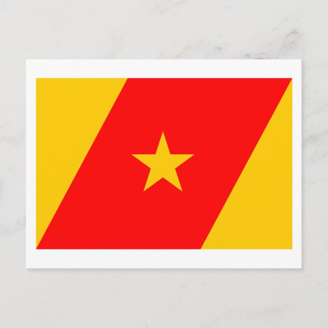 Carte Postale Drapeau Amhara (Devant)