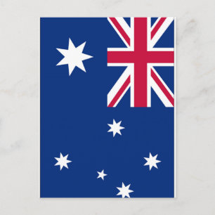 Carte Postale Drapeau Australie