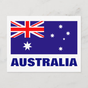 Carte Postale Drapeau australien