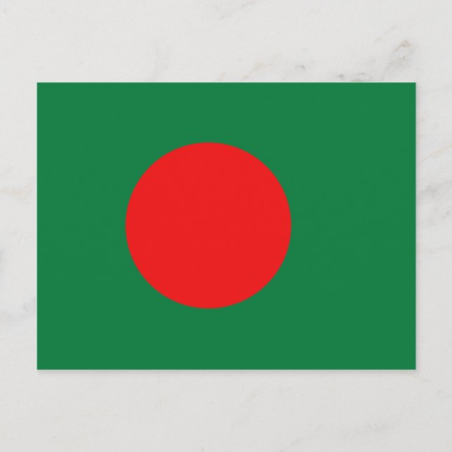 Carte postale Drapeau Bangladesh (Devant)