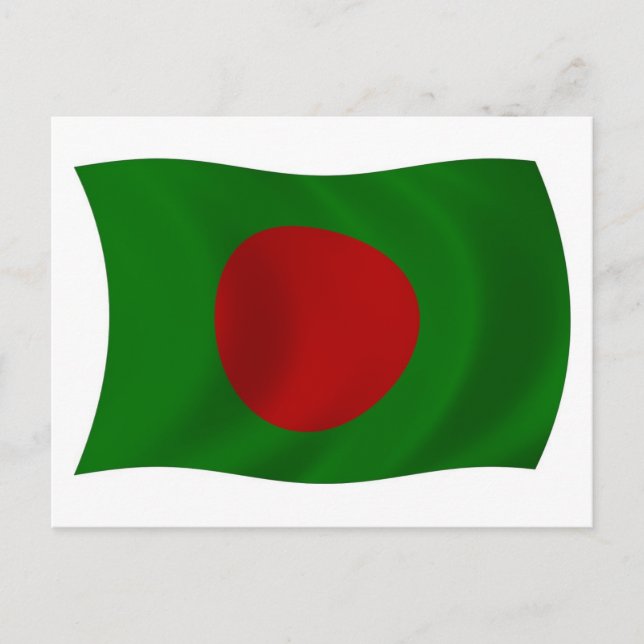 Carte postale Drapeau Bangladesh (Devant)