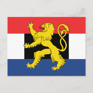 Carte Postale Drapeau Benelux