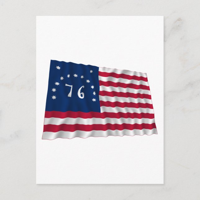 Carte Postale Drapeau Bennington (Devant)