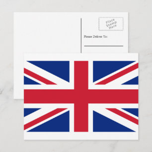 Carte Postale Drapeau britannique, Drapeau du Royaume-Uni