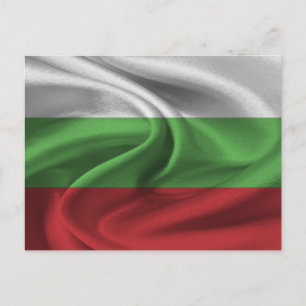 Carte Postale Drapeau Bulgarie