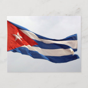 Carte Postale drapeau cuba