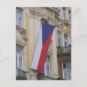 Carte Postale drapeau czech