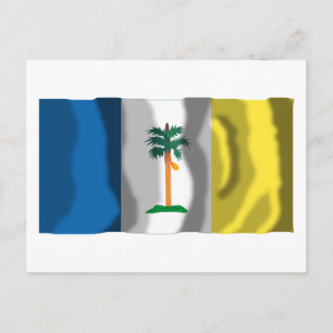 Carte Postale Drapeau d'agitation Penang