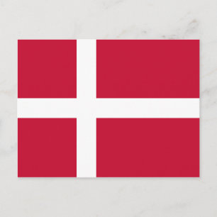 Carte Postale Drapeau danois