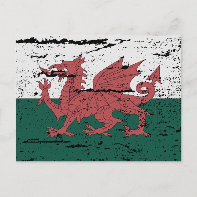 CARTE POSTALE DRAPEAU DE ALLES (Devant)