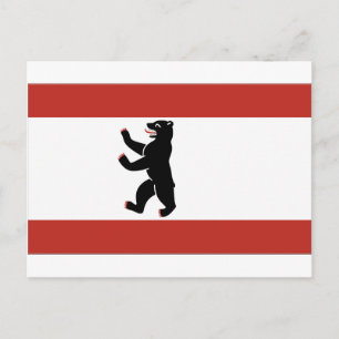 Carte Postale Drapeau de Berlin