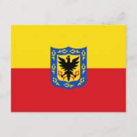 Drapeau de Bogota, Colombie
