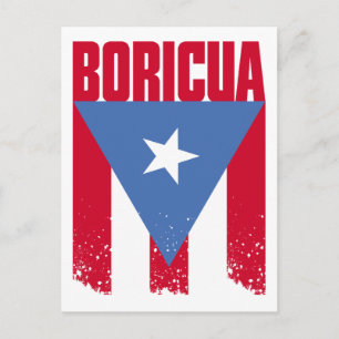 Carte Postale Drapeau de Boricua