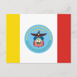 Carte Postale Drapeau de Columbus, Ohio