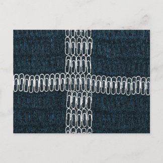 Carte Postale Drapeau de Cornouailles de Paperclips