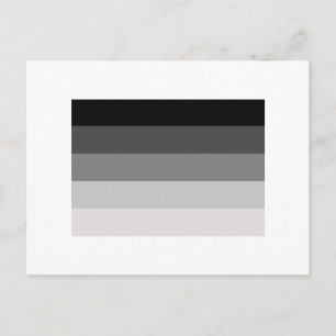 CARTE POSTALE DRAPEAU DE FIERTE STRAIGHT OFFICIEL
