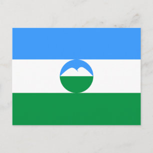 Carte Postale Drapeau de Kabardino-Balkarie