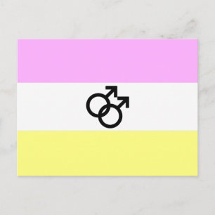 Carte Postale Drapeau de la Fierté Twink