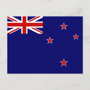 Carte Postale Drapeau de la Nouvelle-Zélande