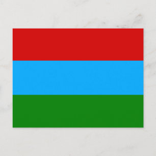 Carte Postale Drapeau de la République de Carélie