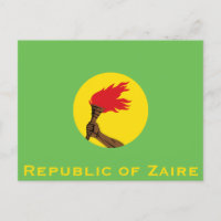Drapeau de la République du Zaïre