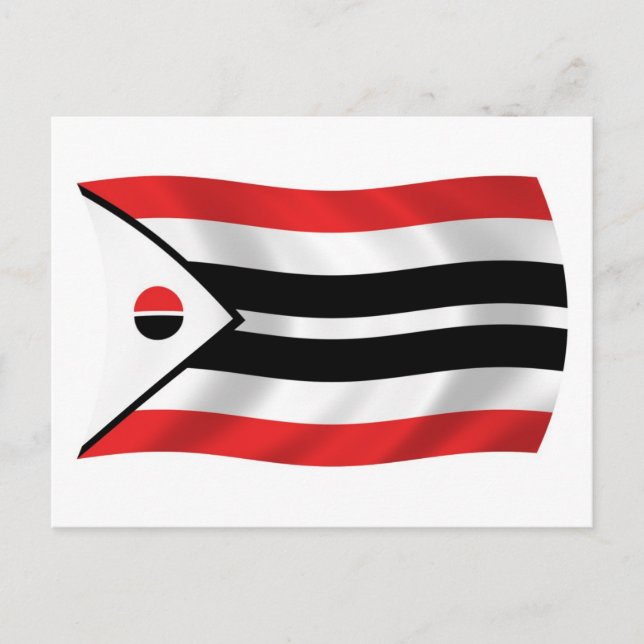 Carte postale Drapeau de la tribu Arapaho (Devant)