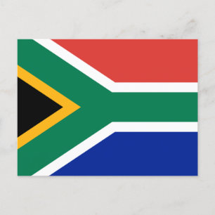 Carte Postale Drapeau de l'Afrique du Sud