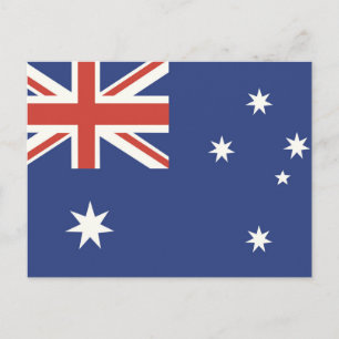 Carte Postale Drapeau de l'Australie