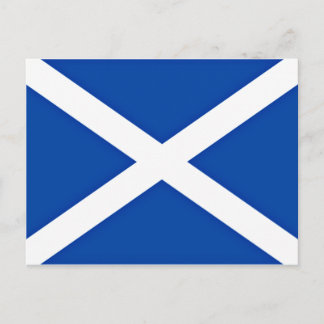 Carte Postale Drapeau de l'Écosse
