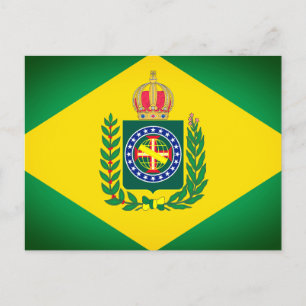 Carte Postale Drapeau de l'Empire du Brésil