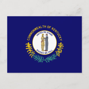 Carte Postale Drapeau de l'État du Kentucky