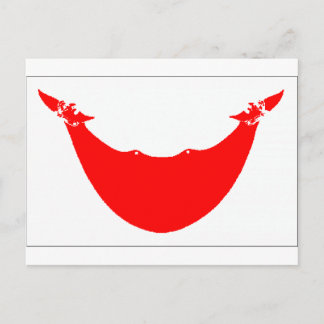 Carte Postale Drapeau de l'île de Pâques (Chili)