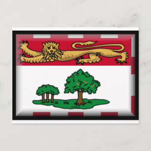 Carte Postale Drapeau de l'Île-du-Prince-Édouard