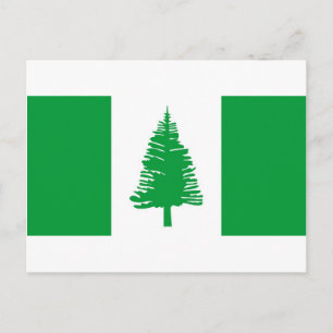 Carte Postale Drapeau de l'île Norfolk